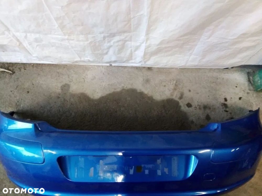Zderzak tylni PEUGEOT 307 niebieski - 1