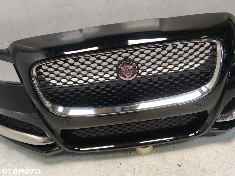 JAGUAR XF X260 ZDERZAK PRZÓD PRZEDNI KOMPLETNY 4XPDC SPRYSKIWACZE GRILL ATRAPA CHŁODNICY ZNACZEK ORYGINAŁ - 6