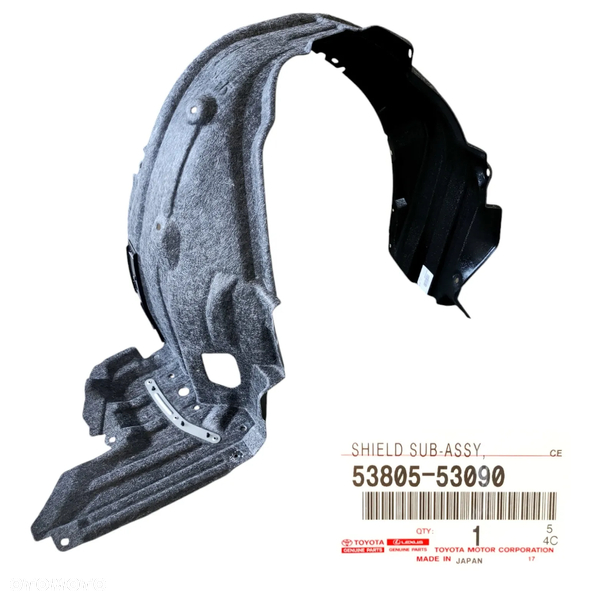 LEXUS IS200 NADKOLE PRZEDNIE PRAWE 2013- 5380553090