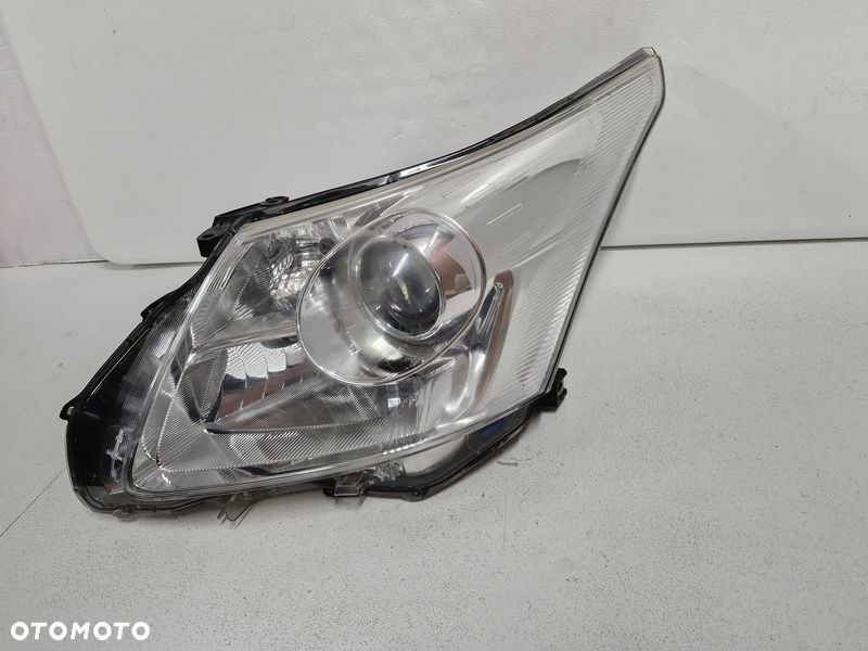 toyota avensis t27 lampa lewy przód lewa przednia reflektor uk - 2