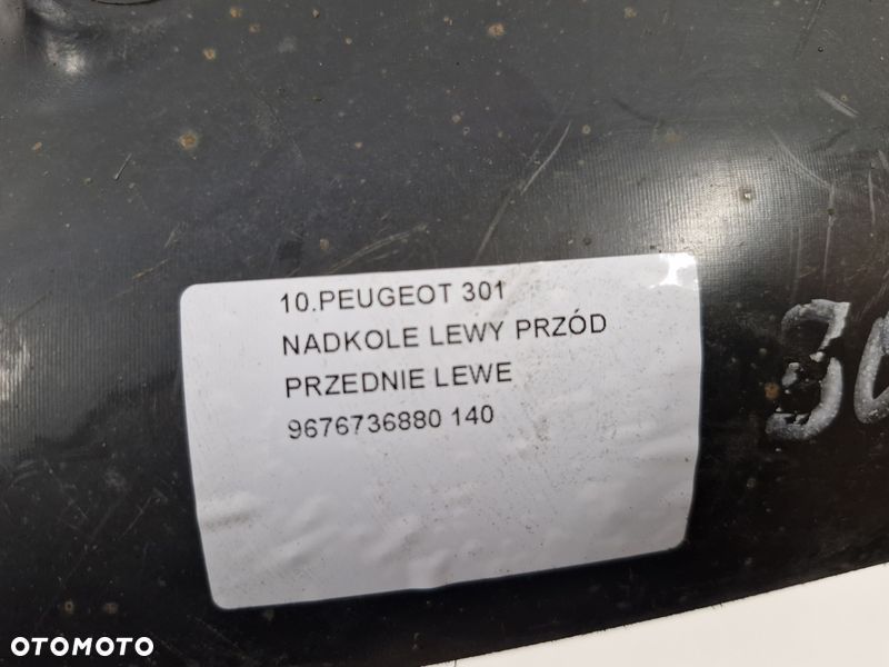 PEUGEOT 301 NADKOLE LEWY PRZÓD PRZEDNIE LEWE 9676736880 - 3