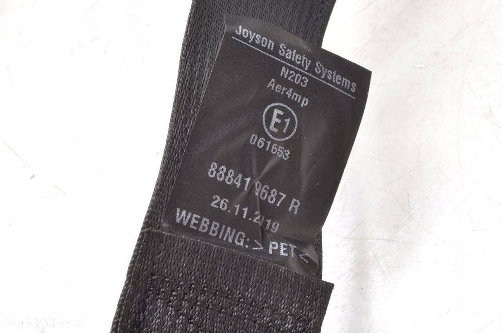 KADJAR LIFT PAS BEZPIECZEŃSTWA PRAWY TYŁ 20R - 2