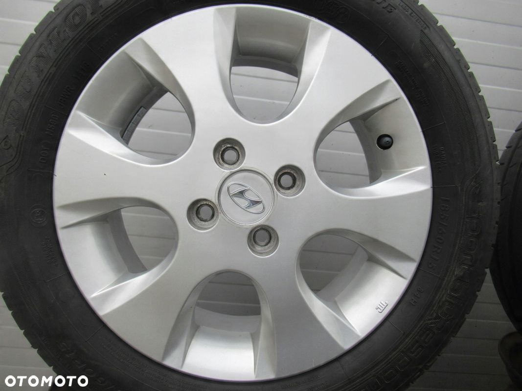 ALU+OPONY LATO R15 HYUNDAI i20,KIA RIO,MAZDA 2,TOYOTA YARIS,iQ,SWIFT - 1