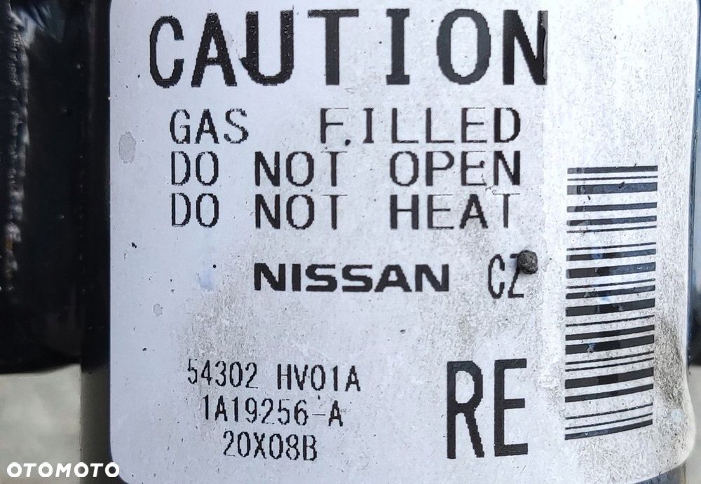 AMORTYZATOR ZWROTNICA PRAWY PRZÓD NISSAN QASHQAI II J11 LIFT 17-21 1.5 DCI - 7
