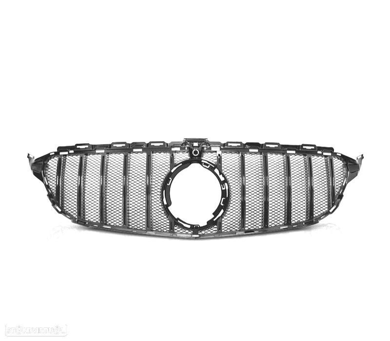 GRELHA MERCEDES W205 18-21 LOOK SPORT PRETO BRILHANTE - 4