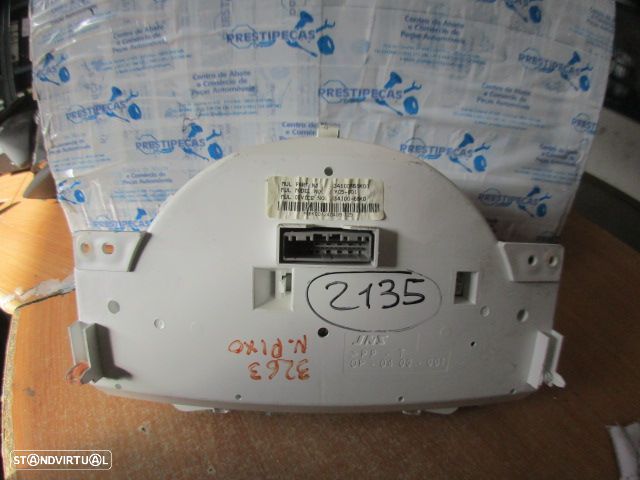 Quadrante 3410068K0 34100M68J00 NISSAN PIXO 2009 1.0I 68CV 5P CINZA KM/H  DIGITAL - 2
