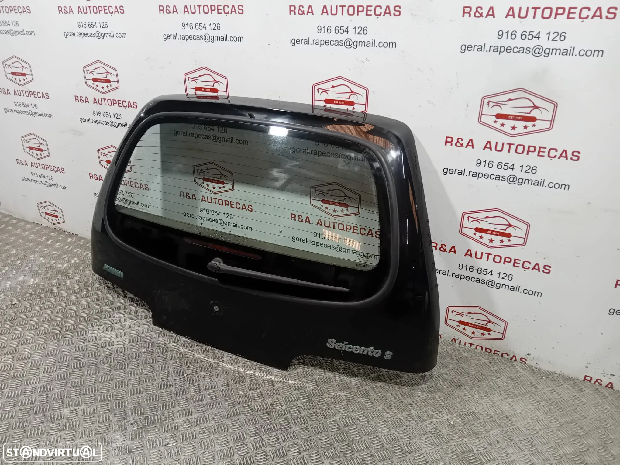 Tampa Porta Mala Fiat Seicento Original - 4