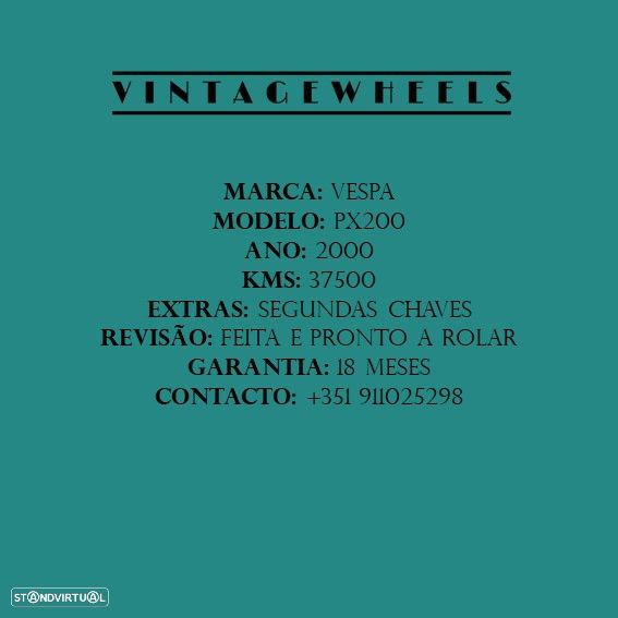 Vespa PX PX 200 verde - 17