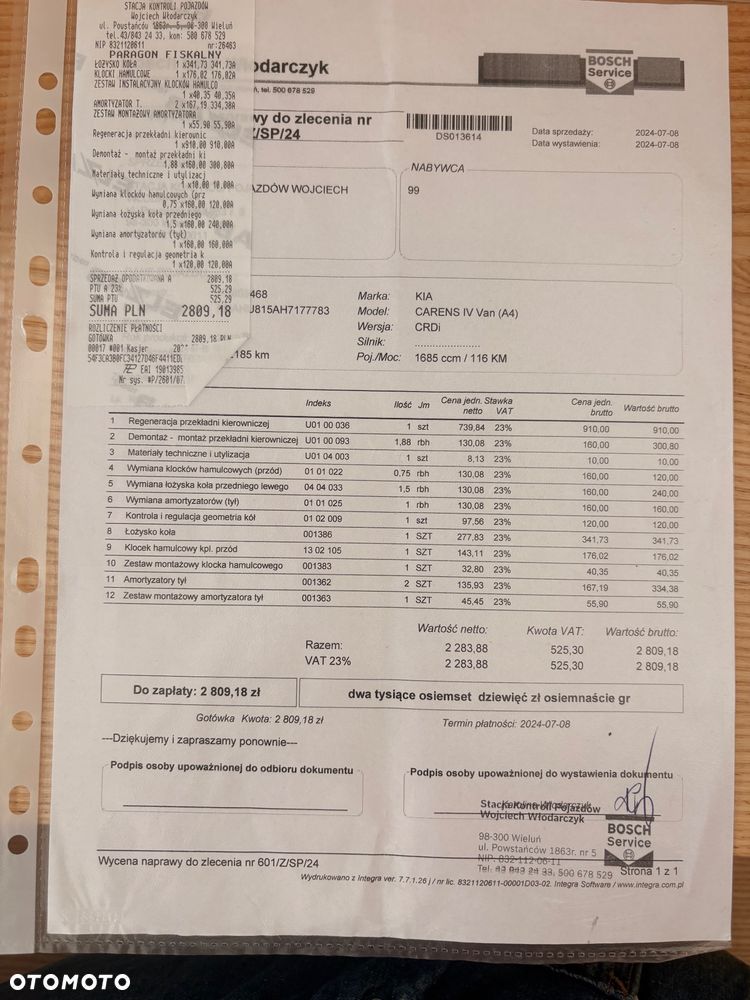 Kia Carens 1.7 CRDi XL 7os - 29