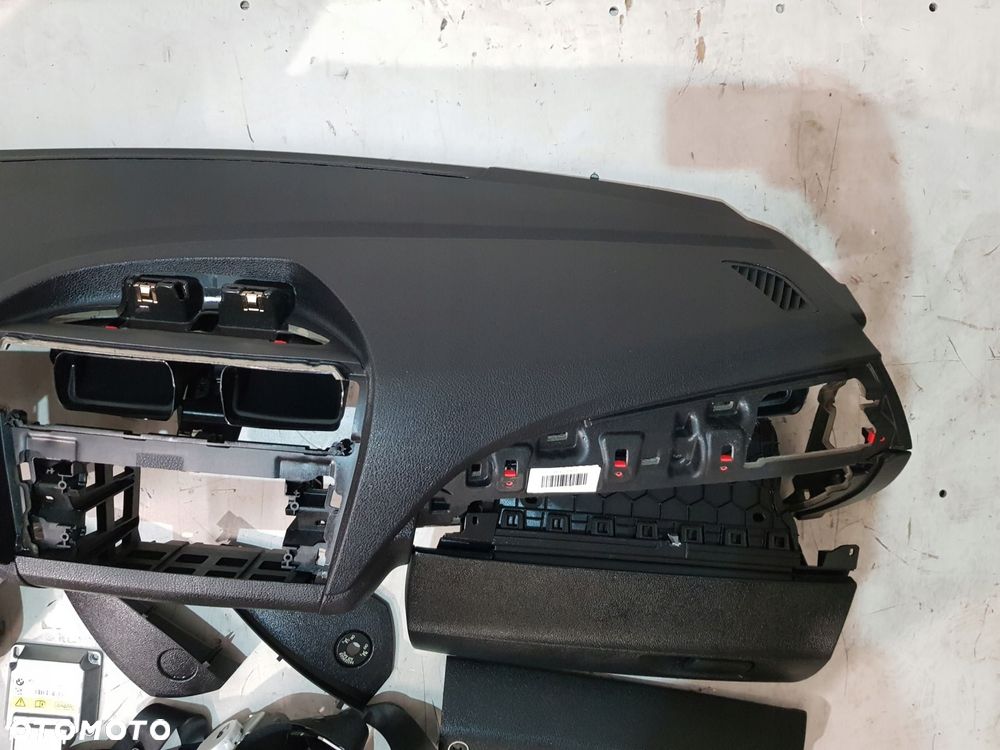 deska rozdzielcza kokpit pasy airbag bmw f20 11rok eur 1.6b komplet - 10