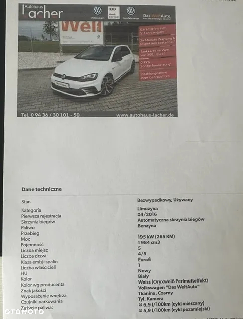 Volkswagen Golf VII 2.0 TSI BMT GTI Clubsport DSG - 11