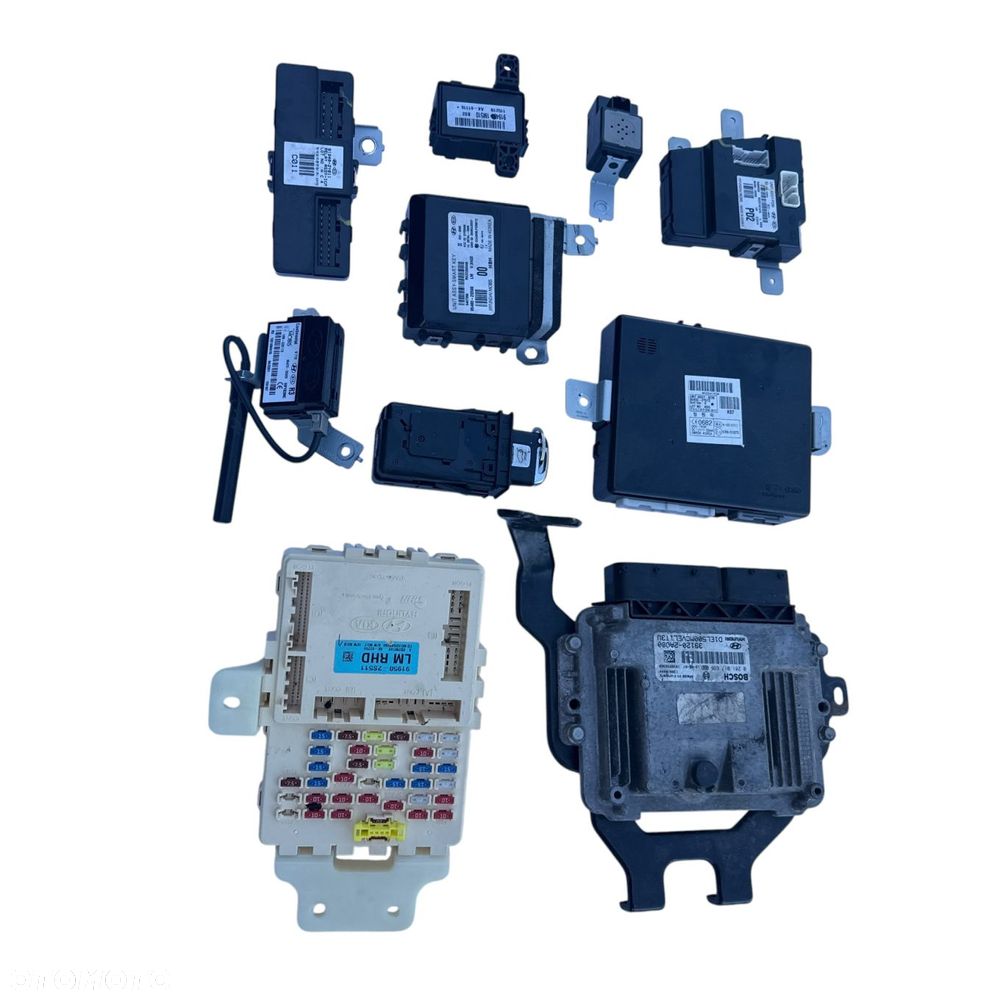 Komputer ECU zestaw startowy Hyundai ix35 1.7 CRDI - 7