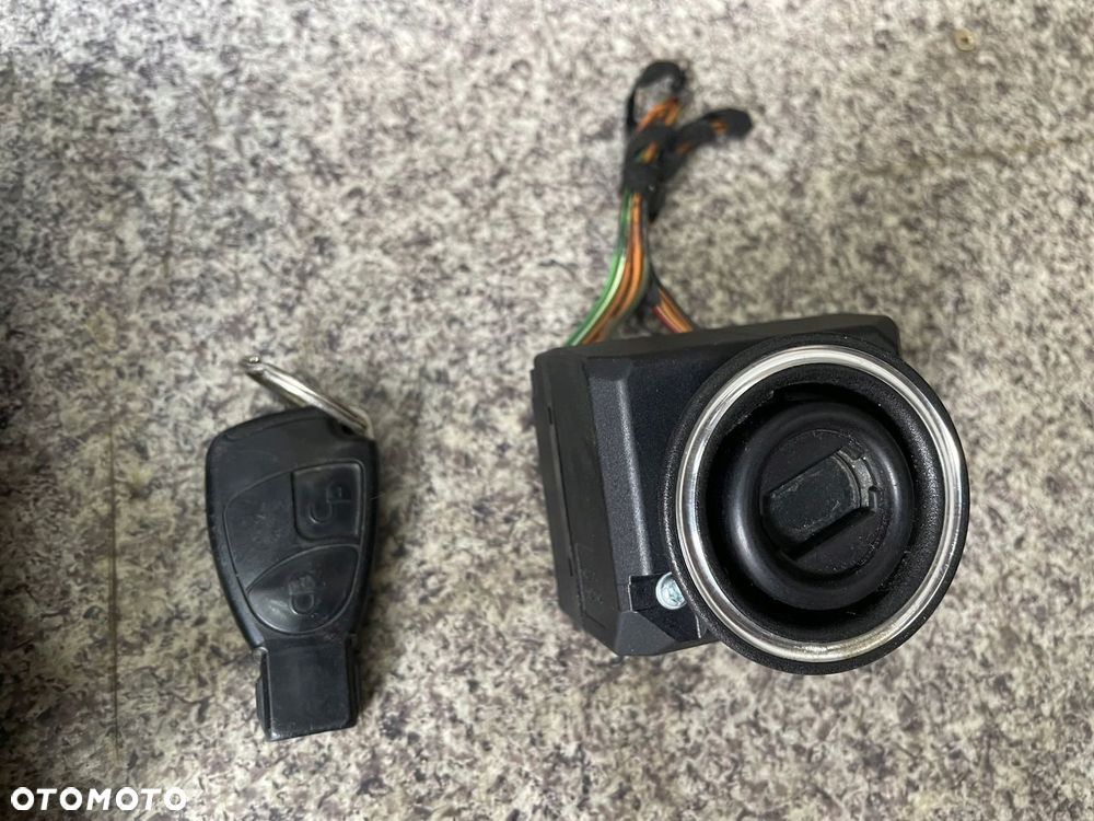 Sterownik silnika kluczyk stacyjka zestaw Mercedes ML W164 3.0 CDI V6 ORG - 4