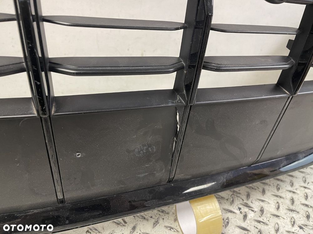 AUDI Q7 II 4M 4M0 LIFT 19-25 S-LINE ZDERZAK PRZEDNI PRZÓD GRILL CZARNY  4M0807437R - 5
