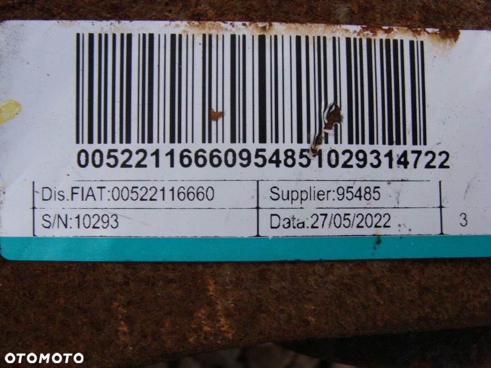 amortyzator zwrotnica lewa ducato boxer jumper 2022r koła 16 - 7