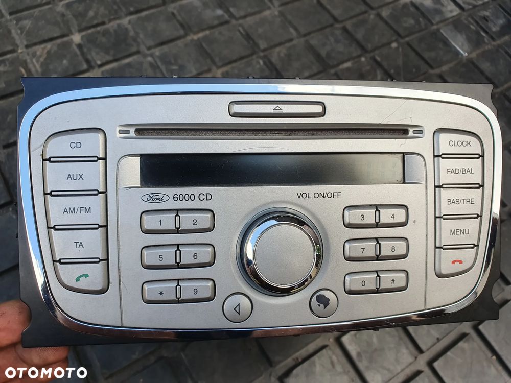 RADIO RADIOODTWARZACZ 6000CD 8M5T-18C815-AB FORD FOCUS MK2 - 2