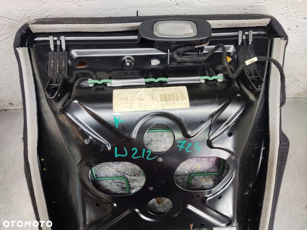 MERCEDES E KLASA W212 SIEDZISKO FOTELA PRAWE PRZEDNIE - 12