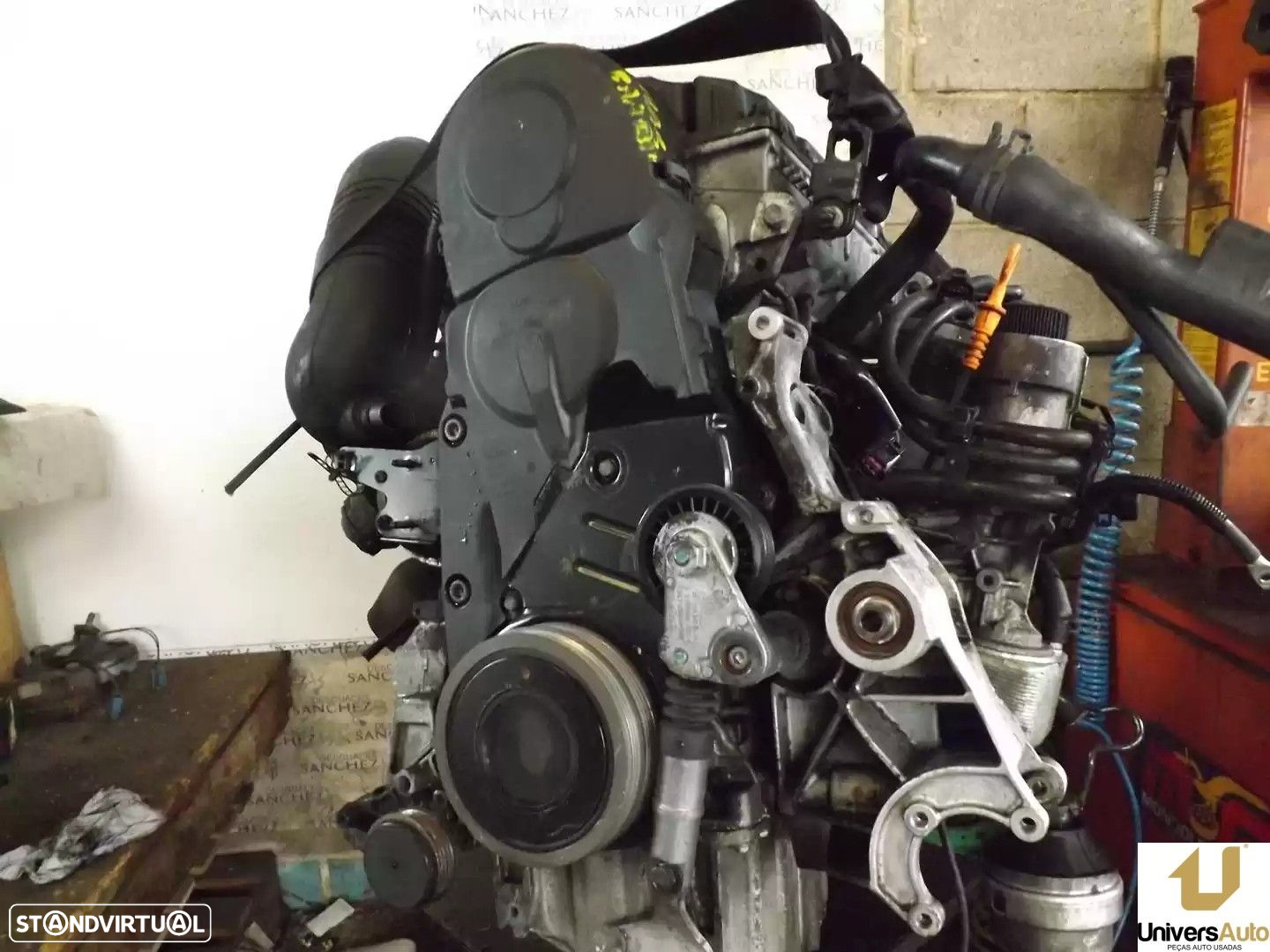 MOTOR COMPLETO AUDI A4 AVANT 2001 -AVF - 2