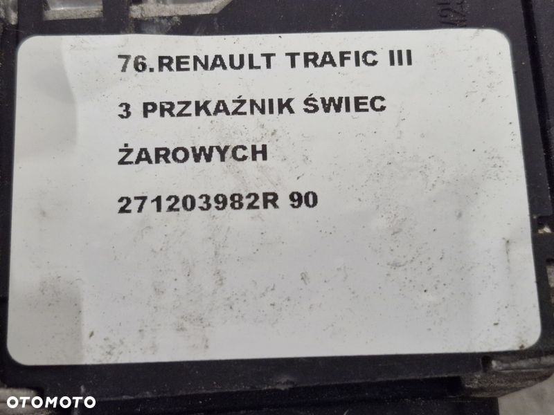 RENAULT TRAFIC III 3 PRZEKAŹNIK ŚWIEC ŻAROWYCH 271203982R - 3