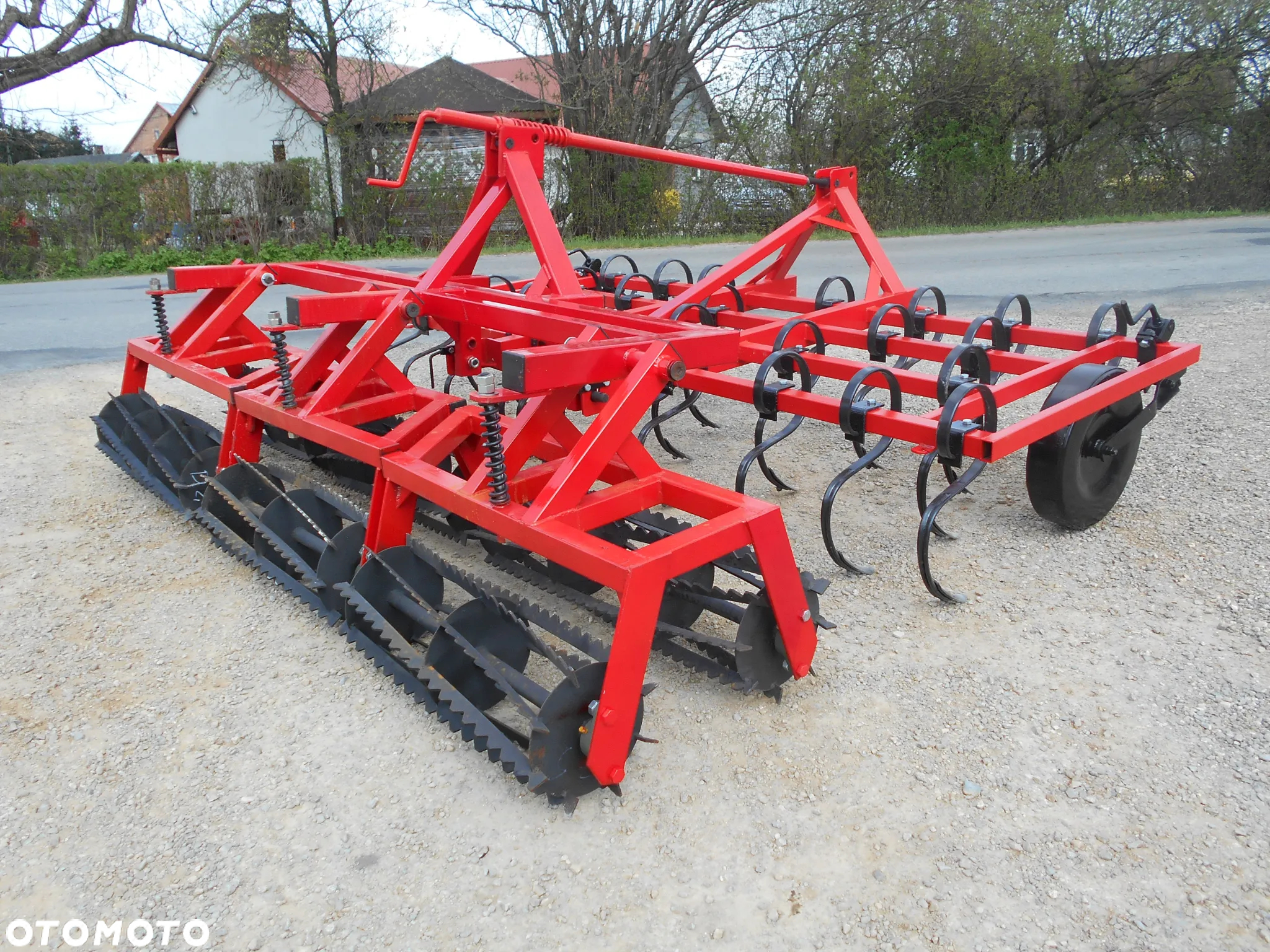 Agregat uprawowy / kultywator+wałki ZAPAŁA 1,8-2,1-2,4-2,8-3-3,2m wałek lekki/docisk OD RĘKI transport - 6