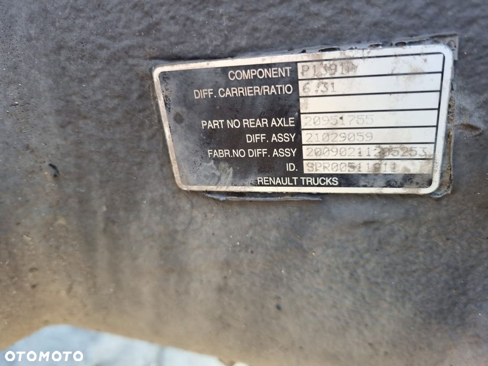 Renault Premium DXI Kompletny Tylny Most Dyfer Oś - 14