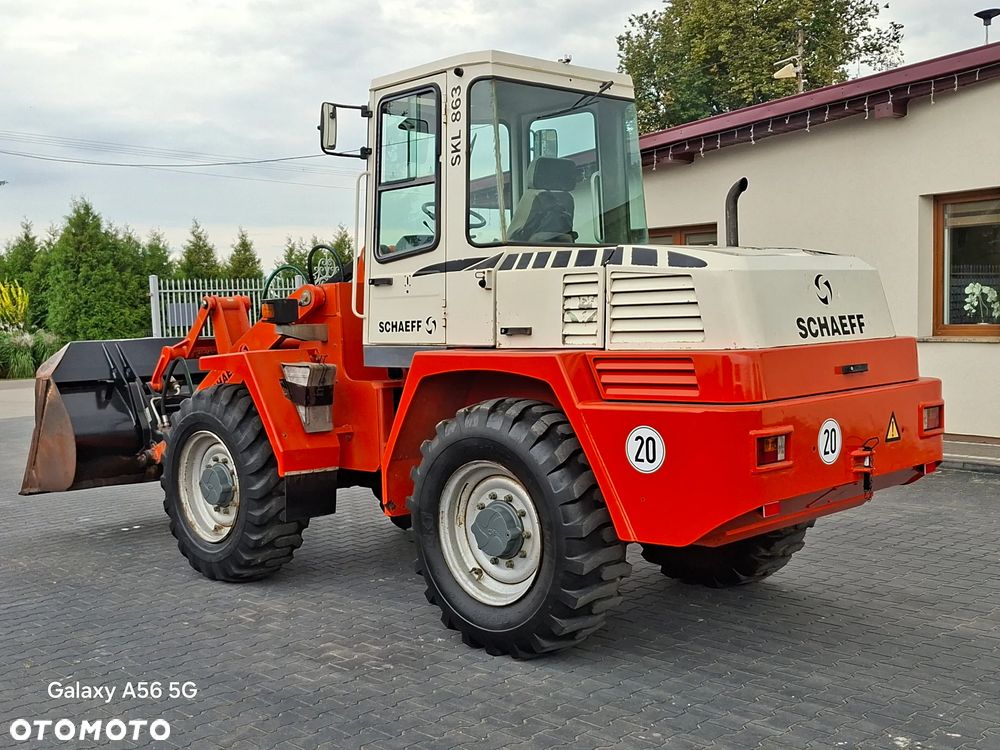 Schaeff SKL863 z Niemiec Łyżka+Widły - 3