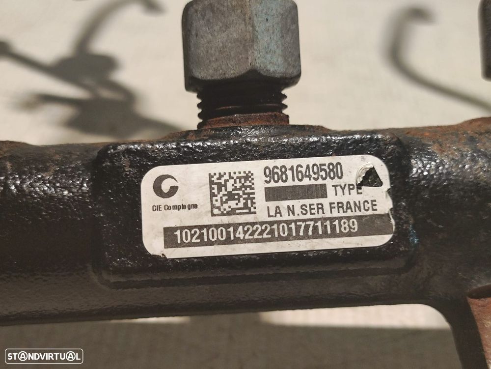 REGUA INJETOR INJETORES INJECTOR INJECTORES CITROEN C8 EA EB 2.0 HDI 16V 120CV RHK 9681649580 C5 II 2 MK2 RC C4 PICASSO I 1 MK1 UD GRAND PICASSO I 1 MK1 UA JUMPY PEUGEOT 407 6D 6E EXPERT 307 3A 3C FIAT SCUDO 220 FASE II 2 FORD CMAX DM2 FOCUS II 2 MK2 DA HCP DP SMAX WA6 MONDEO IV 4 MK4 BA7 KUGA I 1 MK1 VOLVO V50 545 - 6