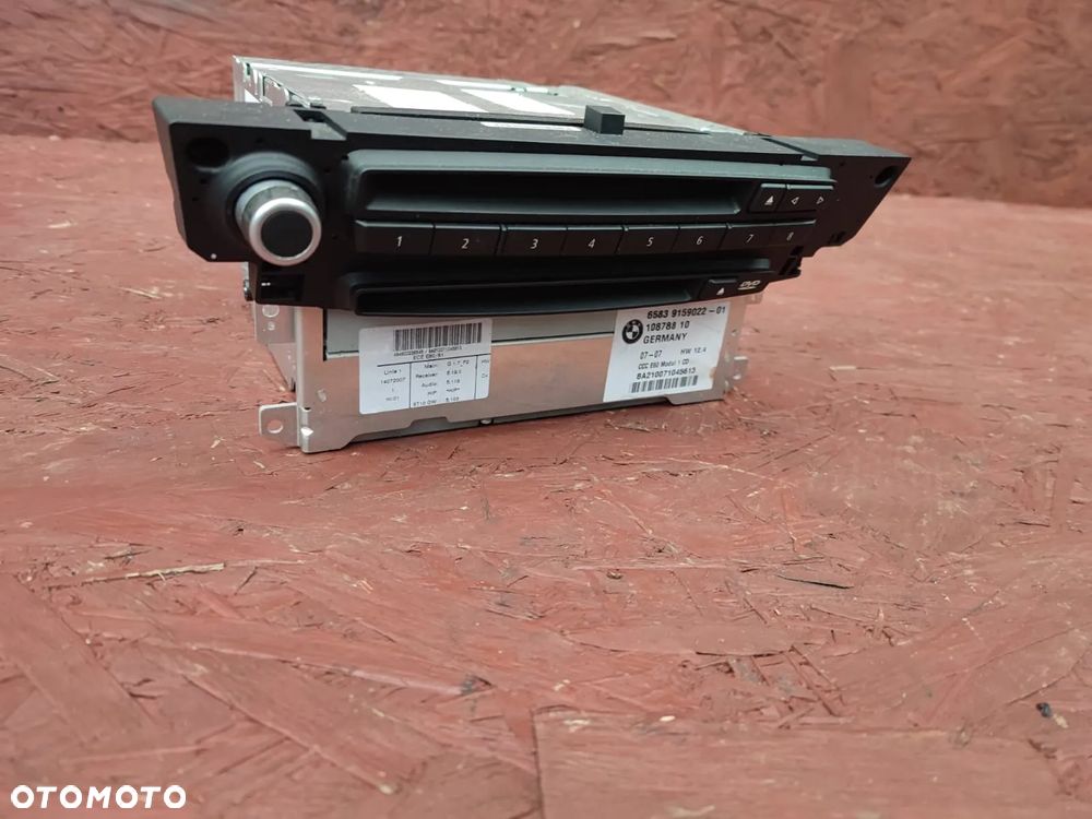 BMW E60 / E60 LCI / E61 / E61 LCI / E63 / E63 LCI / E64 / E64 LCI, ORYGINALNA NAWIGACJA CCC / RADIO CD O NR. 9 159 022 / 9 191 554 OEM. W STANIE BDB. 100% SPRAWNA. - 2
