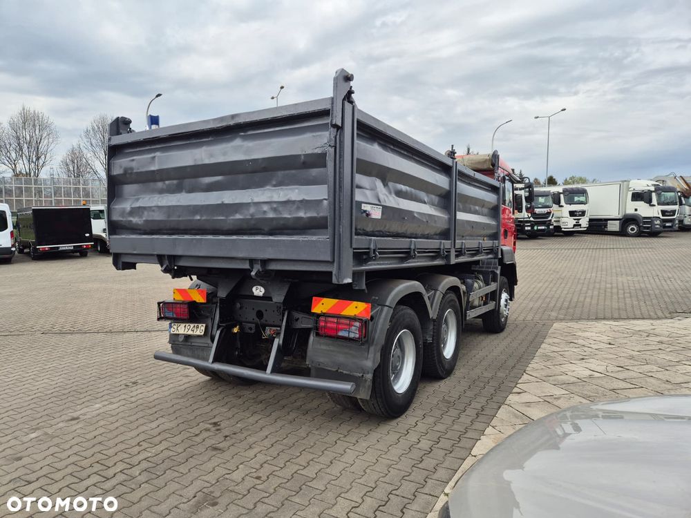MAN TGA 26.310 6X4 / WYWROTKA / 3 STRONY / MOCNY KIPER / NOWE SPRZĘGŁO / BEZWYPADKOWY / SILNIK D20 / NAJLEPSZA JEDNOSTKA NAPĘDOWA / SERWISOWANY - 9