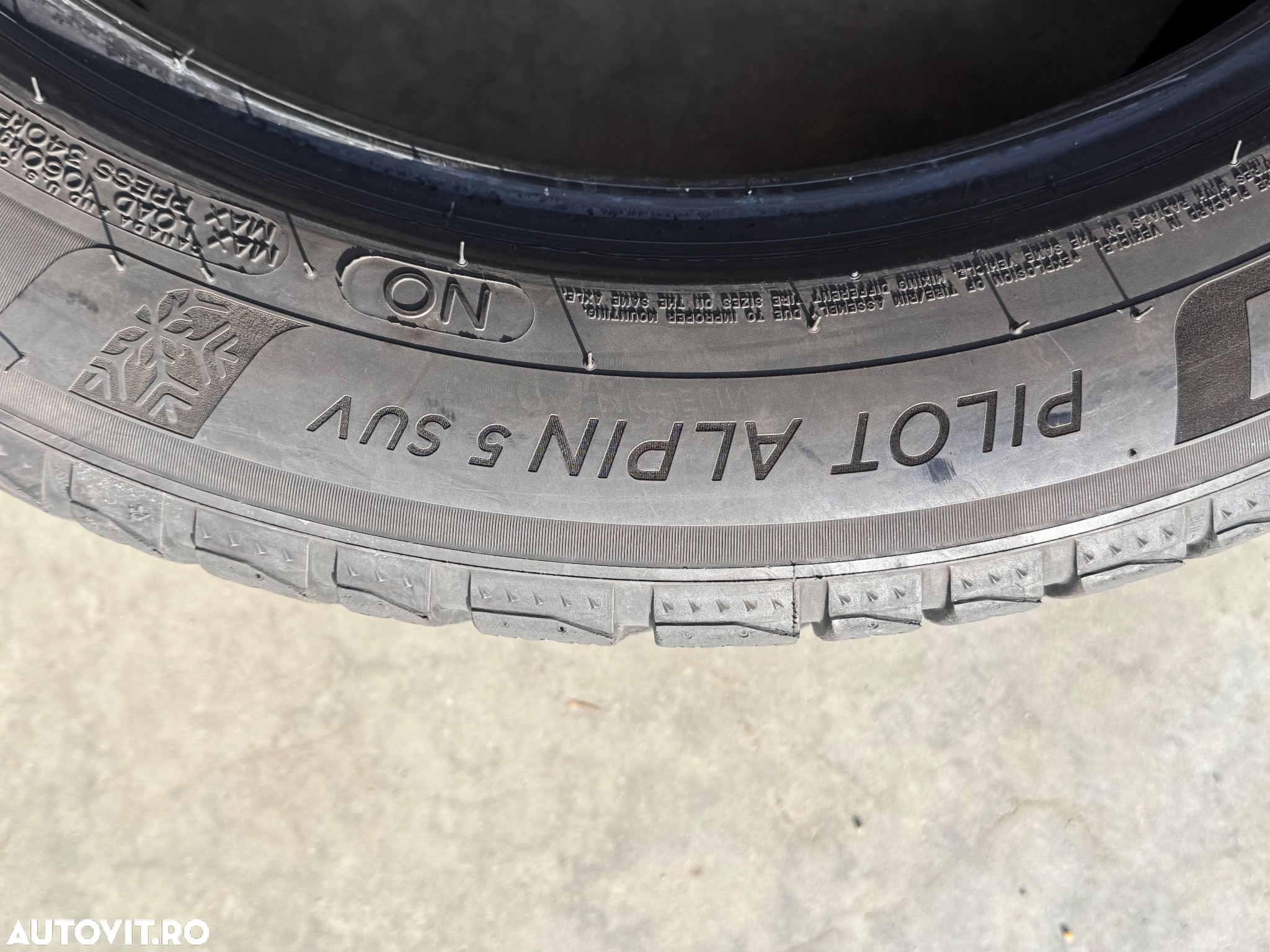 Vând set anvelope 275/45/20-305/40/20 Michelin de iarnă sh - 9