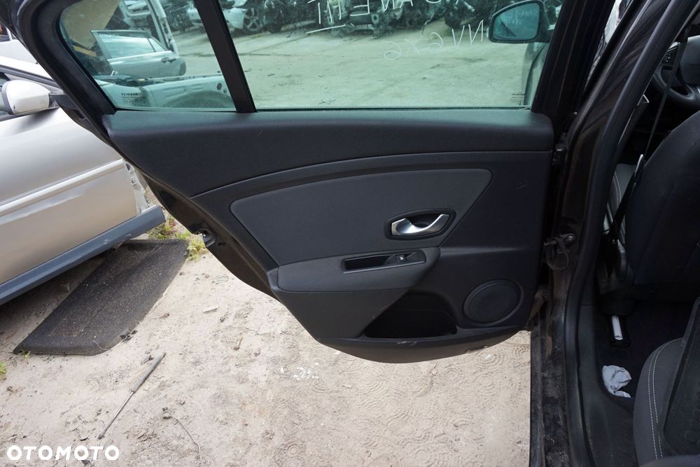 DRZWI TYLNE LEWE MEGANE III PH1 5D HB NV676  CZARNY RENAULT 2008-2010 - 10