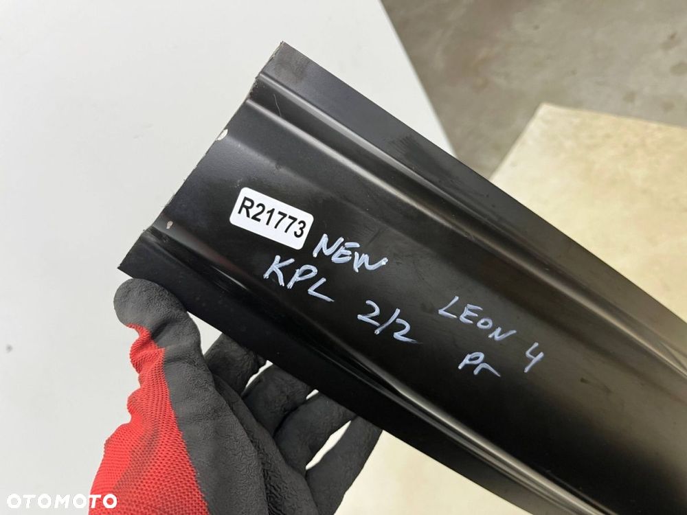 Poszycie Seat Leon 4 IV 5FE 20r.- prawy próg słupek A + B rama drzwi ćwiartka NOWA oryginalna - 13