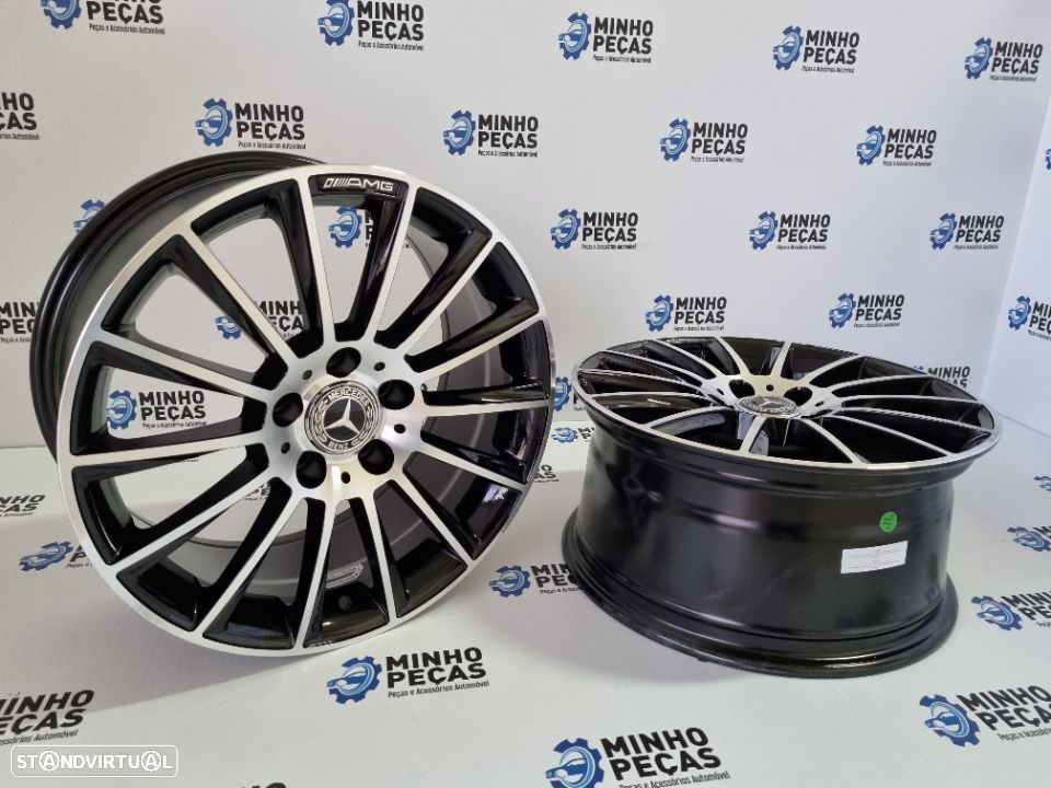 Jantes Mercedes (C63) AMG Turbine em 18 - 6
