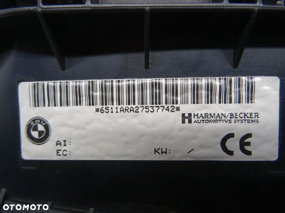 BMW E65 SEDAN EKRAN WYŚWIETLACZ NAWIGACJI 6923038 - 3