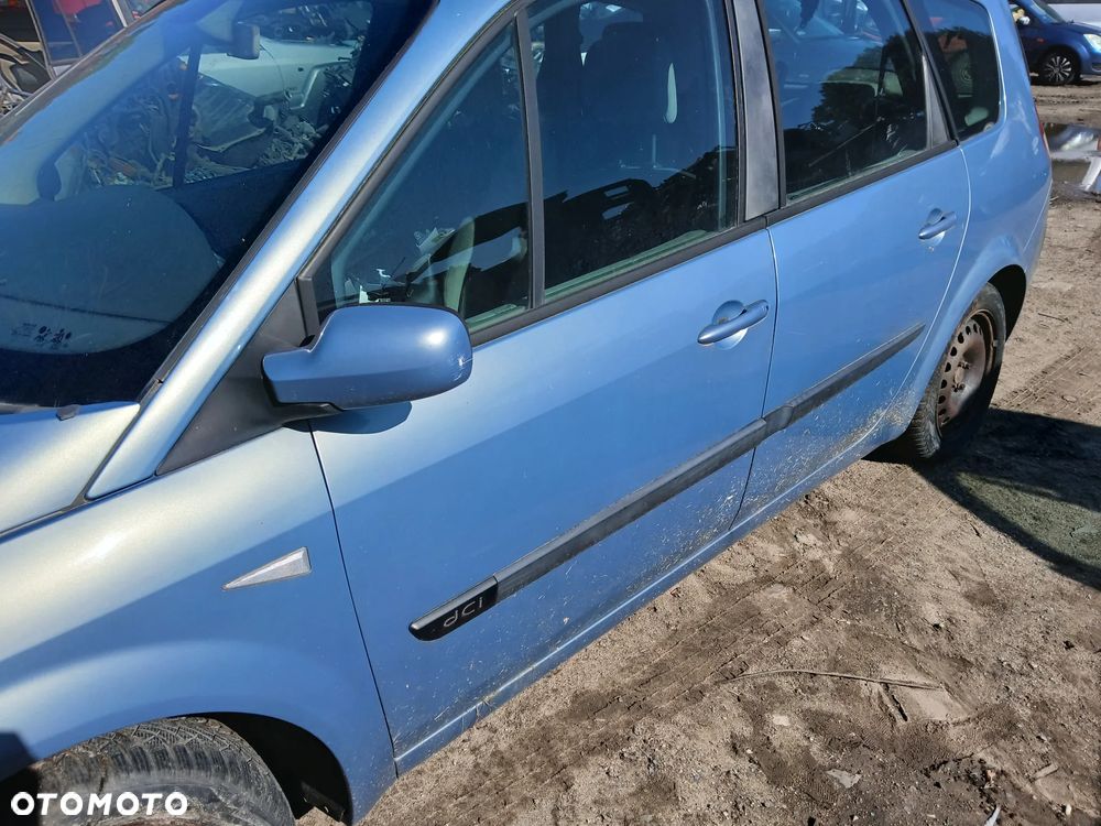 renault scenic II TED47 maska pokrywa silnika klapa bagażnika zderzak lampa reflektor pas przedni stop - 4