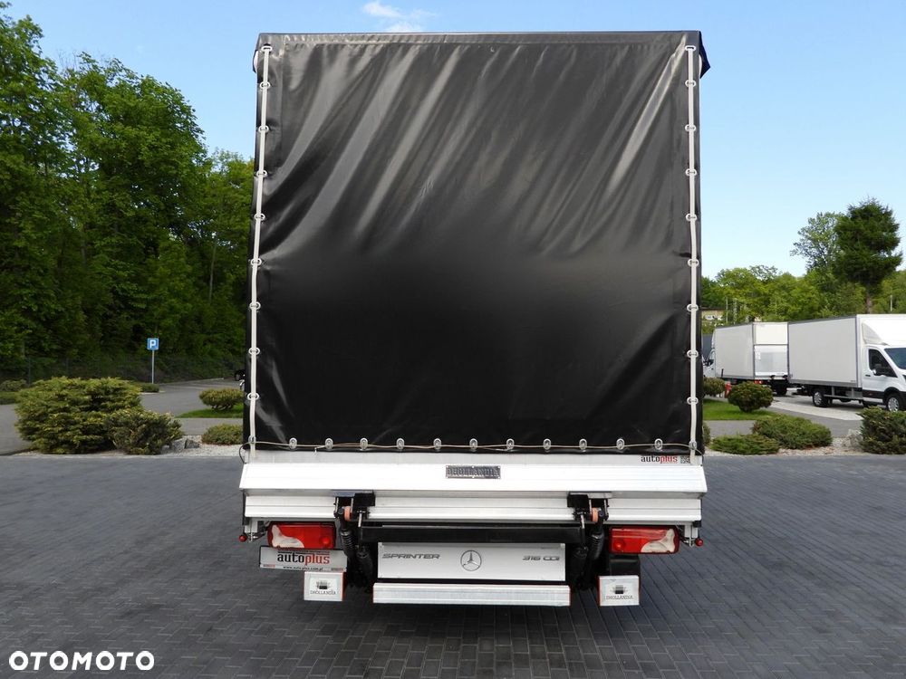 Mercedes-Benz SPRINTER 316 PLANDEKA WINDA 10 PALET WEBASTO TEMPOMAT PNEUMATYKA KLIMATYZACJA  160KM - 12