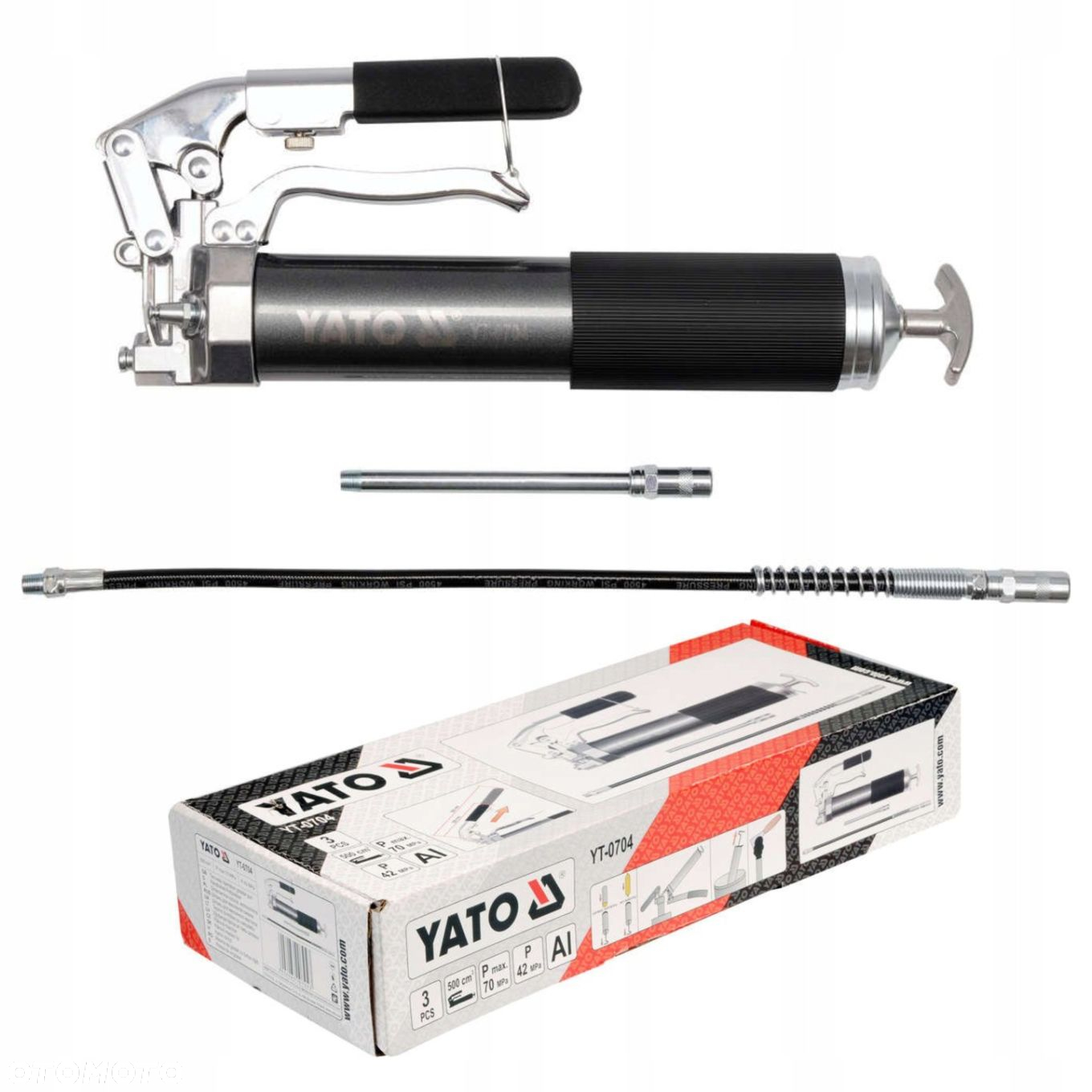 SMAROWNICA RĘCZNA WZMOCNIONA 500ml YT-0704 YATO - 2
