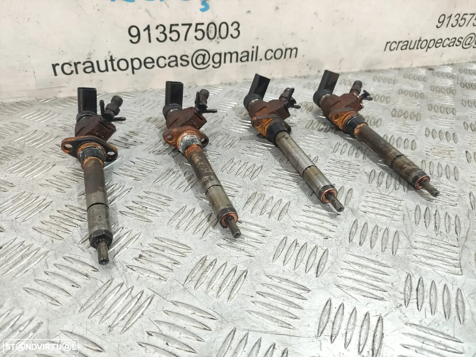Conjunto Injetores 9657144580 Siemens PSA Peugeot Citroen Ford Volvo 2.0 HDI 16v 136cv RHR - 4