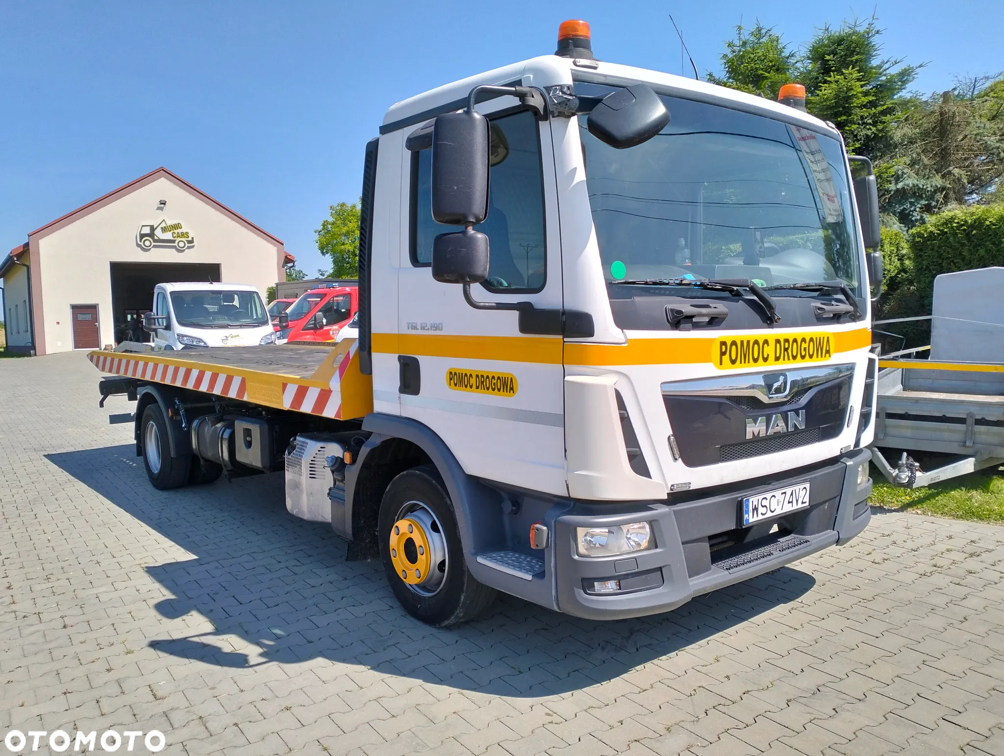MAN TGL 12 190 Pomoc drogowa, abshlepp laweta holownik - 9