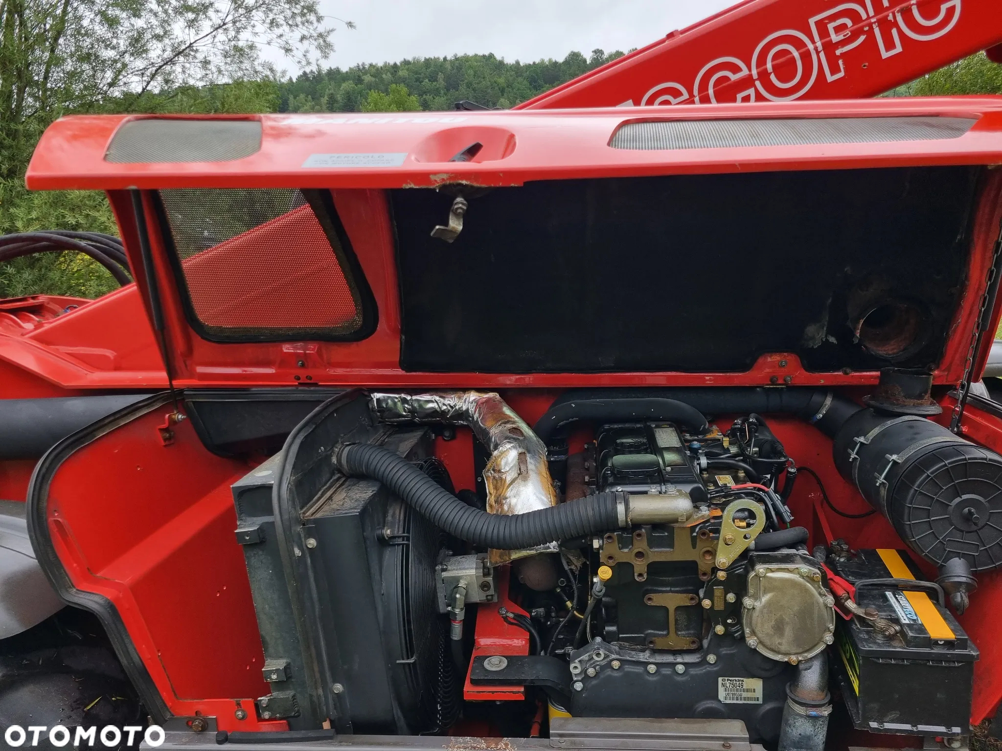 Manitou MVT 628 Ładowarka teleskopowa 6 metrów Udzwig 2,9tony idealny stan z Norwegii 2011r Niski przebieg Łyżka i widły - 15
