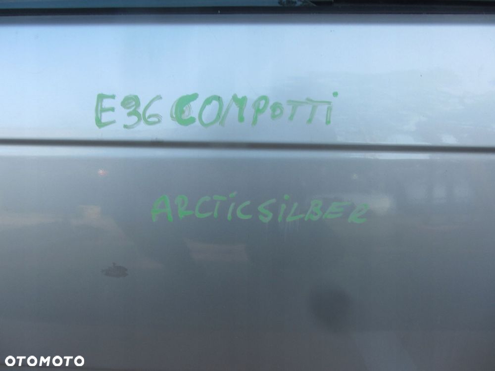 bmw 3 e36 compact drzwi prawe arktissilber - 4