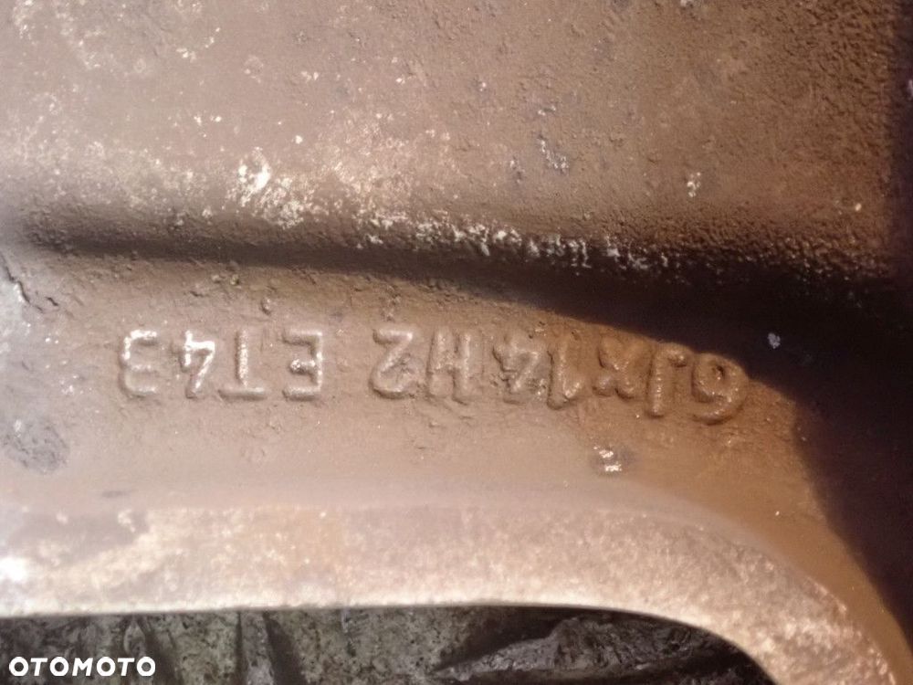 VW POLO IV 9N FELGI ALUMINIOWE 14 6Q0601025K 6J R14 ET43 5x100 - 15