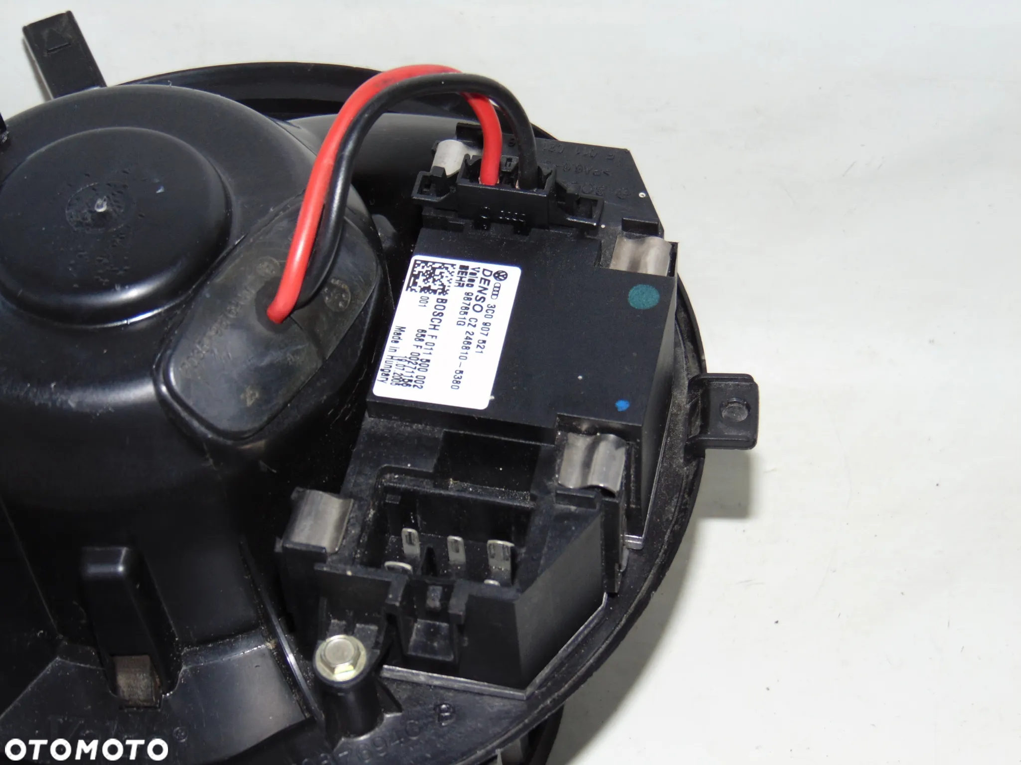 ORYGINAŁ dmuchawa wentylator nawiewu + moduł rezystor 1K1820015C 3C0907521 Audi A3 8P VW Volkswagen Passat B6 B7 Golf 5 V Touran I Caddy 3 III Jetta EUROPA - 10
