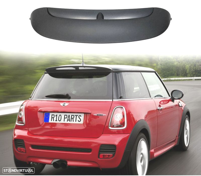 AILERON DE TETO MINI R56 LOOK JCW PRETO - 1