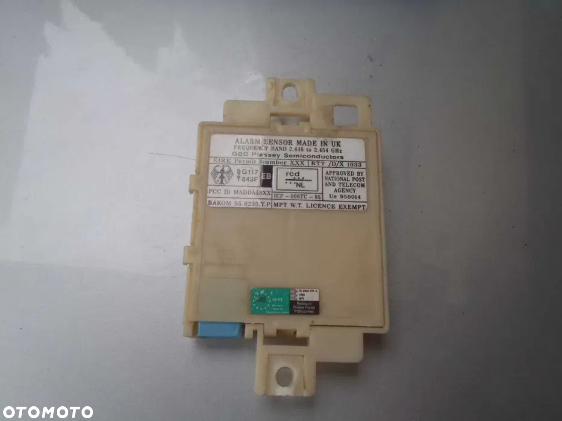 ramka obudowa panel zegar moduł alarmu mg mgf cabrio duzo do nich - 4