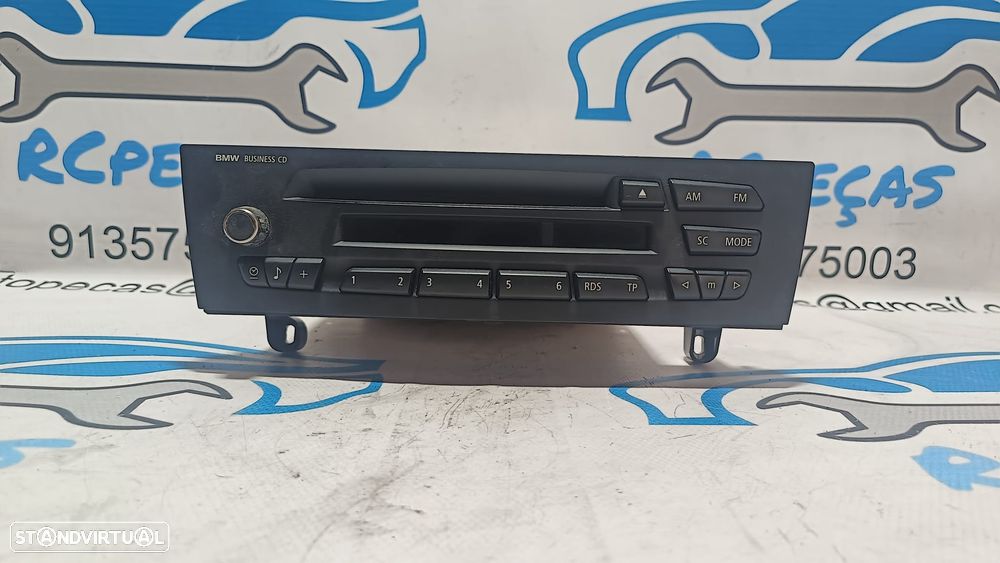 RADIO AUTORADIO LEITOR CD BUSINESS BMW SERIE 1 E87 65129229241 9229241 13264010 132640 E81 E82 E87 LCI E88 SERIE 3 E90 E90 LCI E91 E91 LCI E92 E92 LCI E93 E93 LCI X1 E84 DISPLAY COMANDOS COMUTADOR PAINEL CONTROLO COMUNICAÇÃO