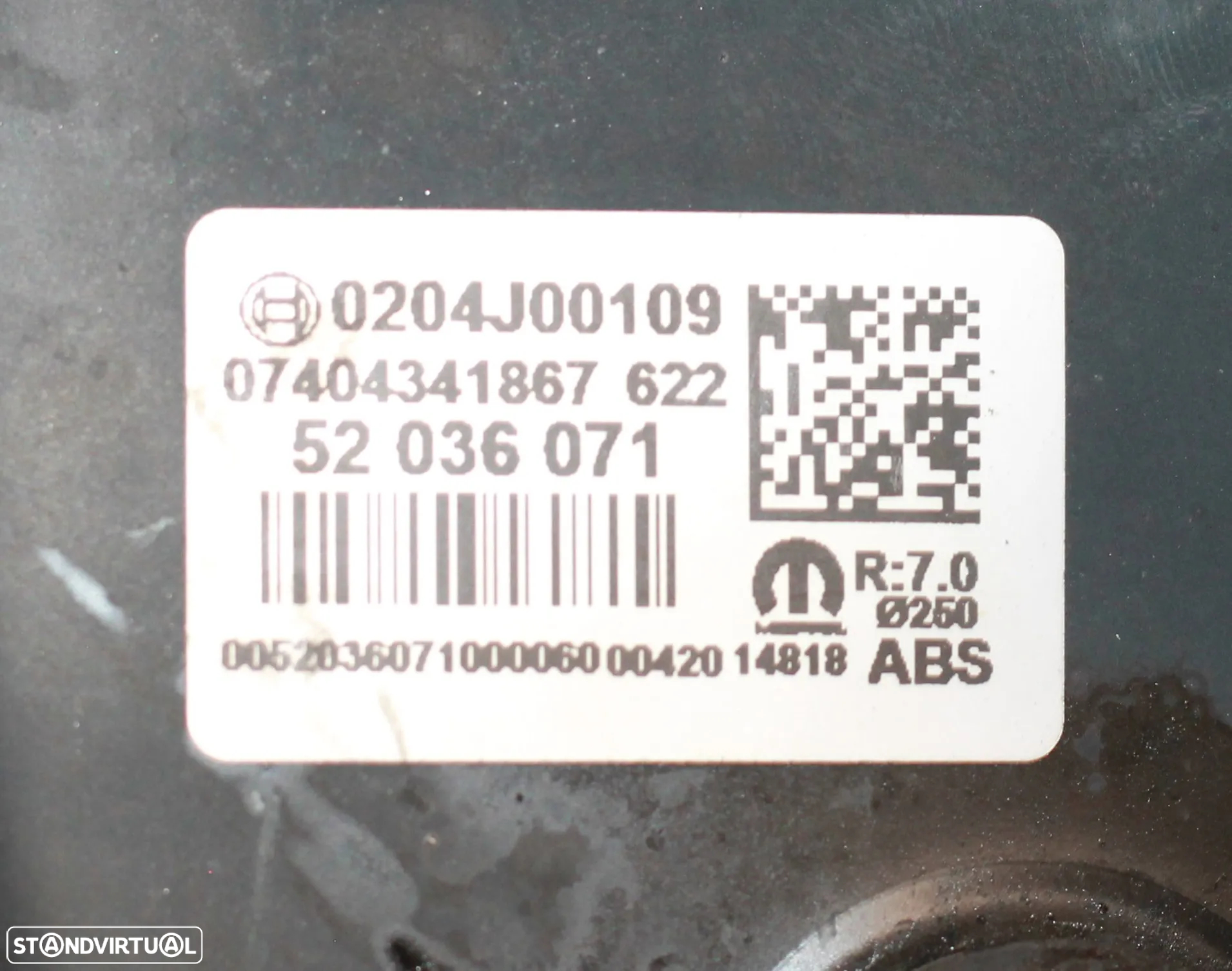 SERVO FREIO FIAT TIPO - 4