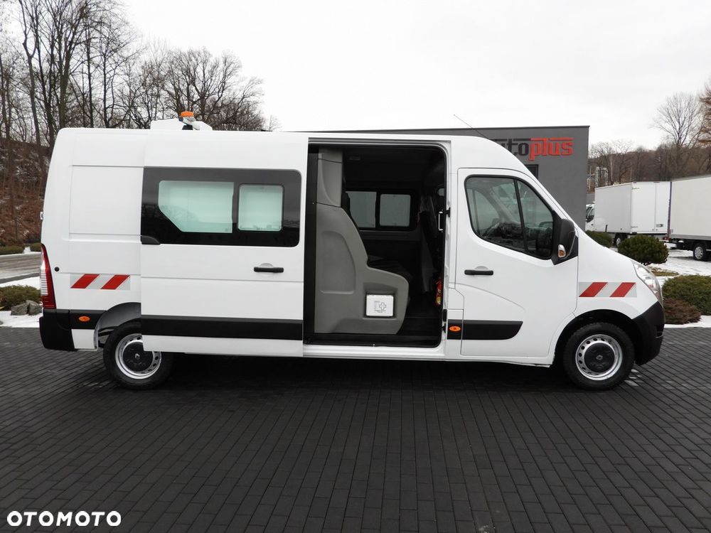 Renault MASTER FURGON BRYGADÓWKA 7 MIEJSC TEMPOMAT KLIMATYZACJA  130KM - 9