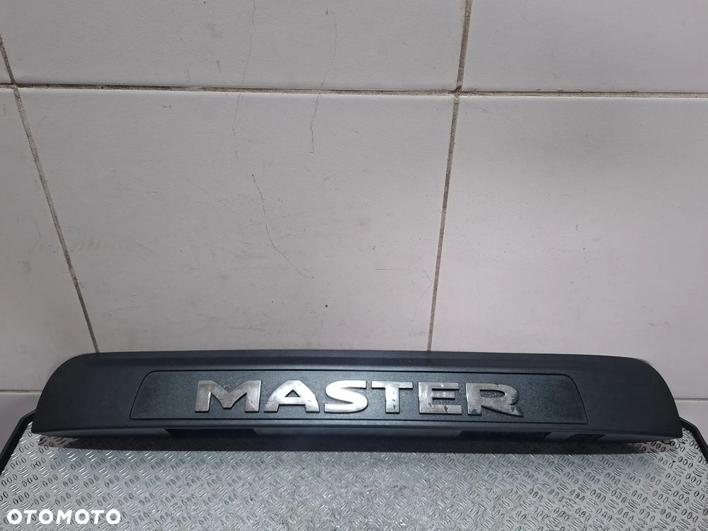 Blenda listwa drzwi tył Renault Master III 2010-2019 pod kamere nr 265120001R - 2