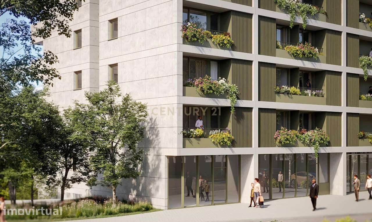 Apartamento T2 em Vila Nova de Gaia com Garagem e Jardim - Grande imagem: 3/17